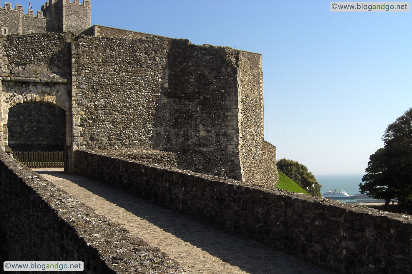 Dover Castle - Entrance leading to the inner curtain wall II